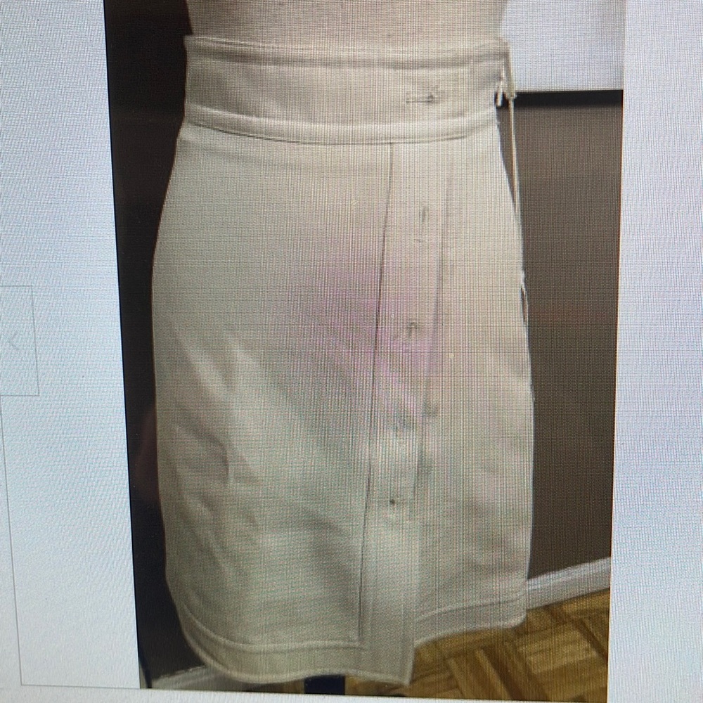 NWT GUCCI IVORY BEIGE SKIRT SIZE 38 Italy